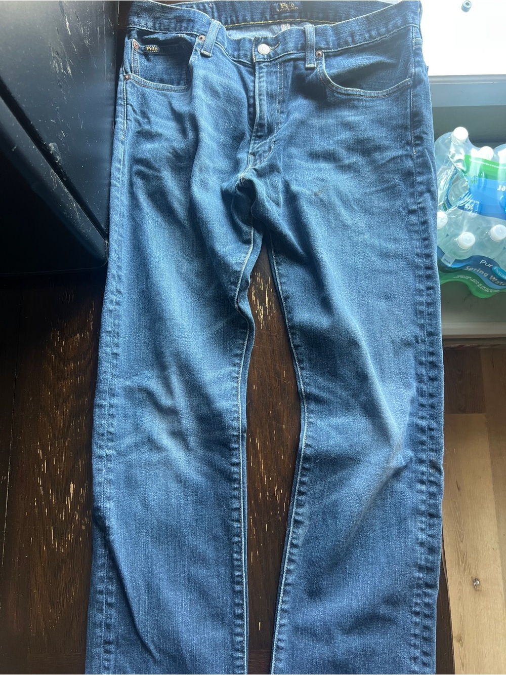 Polo by Ralph Lauren Men's Slim Straight Jeans - Dark Blue
